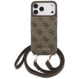Husa de protectie Guess compatibil cu iPhone 18 Pro Max / iPhone 17 Pro Max, Maro