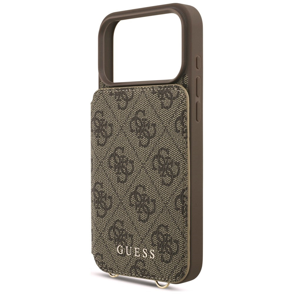 Husa de protectie Guess compatibil cu iPhone 18 Pro Max / iPhone 17 Pro Max, Maro