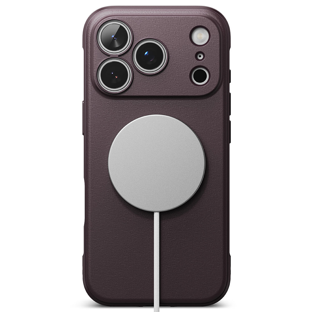 Husa de protectie Ringke Onyx compatibil cu iPhone 17 Pro Max / iPhone 18 Pro Max, Visiniu