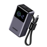 Baterie externa Ugreen PB727 (85301B), 10000mAh, USB / Type-C, 55W, Gri