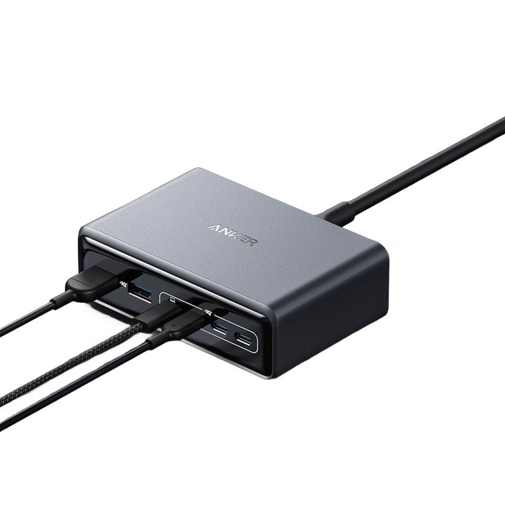 Incarcator Anker (A2683341), 4x USB-C, 200W, GaN Fast Charge, Negru