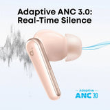 Anker SoundCore Liberty 5 fülhallgató (A3957G51), Dolby Audio, Bluetooth 5.4, rózsaszín