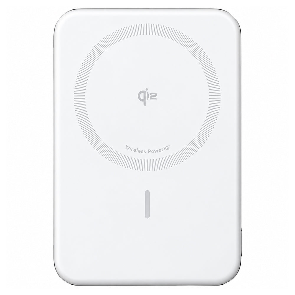 Baterie externa Anker MagGo Slim (A1664H21), 10000mAh, Type-C, Qi2 15W, Alb
