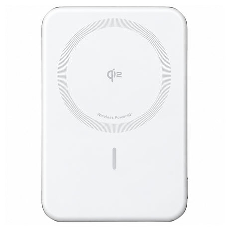 Baterie externa Anker MagGo Slim (A1664H21), 10000mAh, Type-C, Qi2 15W, Alb