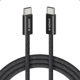 Anker Zolo kábel (A8060H12), USB-C, 240 W, 1,8 m, fekete