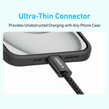 Anker Zolo kábel (A8060H12), USB-C, 240 W, 1,8 m, fekete