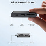 Hub Anker Nano (A83C3311), 13-in-1, 100W, Negru