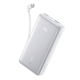 Baterie externa Anker Zolo (A110DH21), 10000mAh, USB / USB-C, 22.5W, Alb