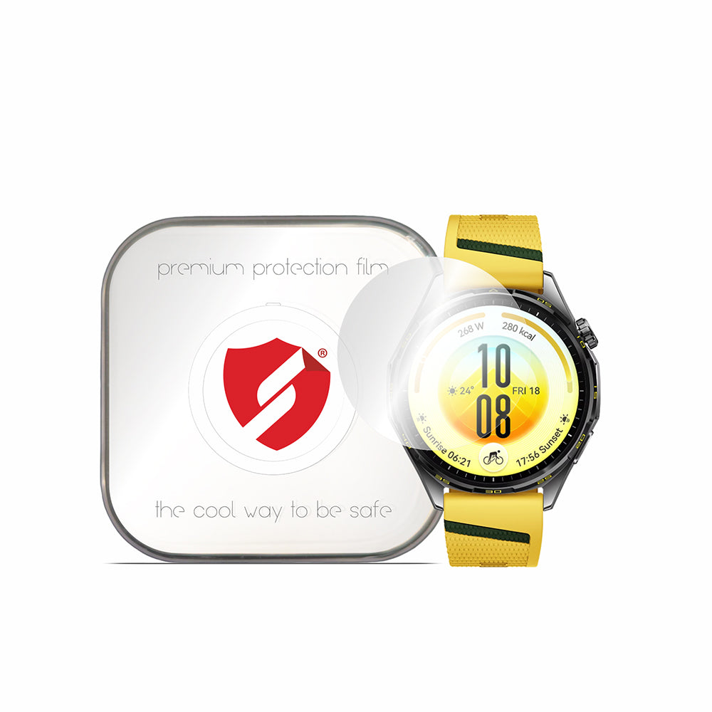 Folie smartwatch Smart Protection compatibil cu Huawei Watch GT 7 46mm, Transparent