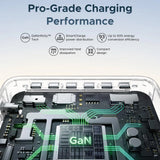 Incarcator Ugreen (75753B), 6x USB-C / USB / DC, 300W GaN, Gri