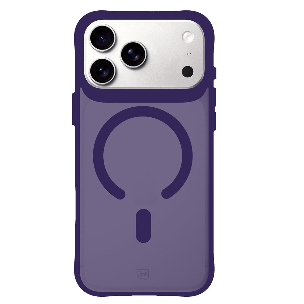 Husa de protectie 3mk Smoke MagCase compatibil cu iPhone 18 Pro Max / iPhone 17 Pro Max, Mov