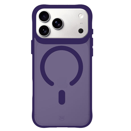 Husa de protectie 3mk Smoke MagCase compatibil cu iPhone 17 Pro / iPhone 18 Pro, Mov
