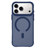 Husa de protectie 3mk Smoke MagCase compatibil cu iPhone 17 Pro / iPhone 18 Pro, Albastru
