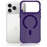 Husa de protectie 3mk Smoke MagCase compatibil cu iPhone 17 Pro / iPhone 18 Pro, Mov