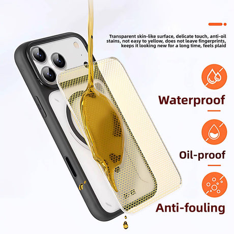 Husa de protectie Blueo compatibil cu iPhone 17 Pro / iPhone 18 Pro, Portocaliu
