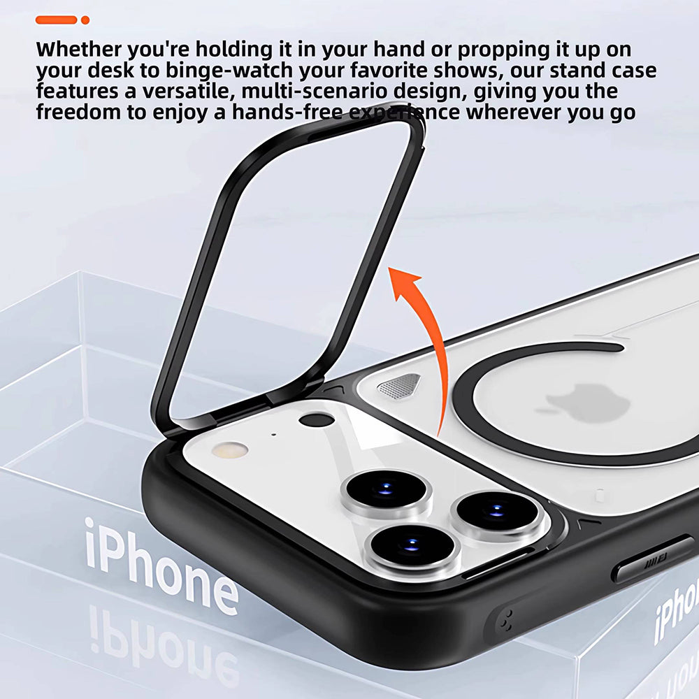 Husa de protectie Blueo compatibil cu iPhone 17 Pro / iPhone 18 Pro, Portocaliu