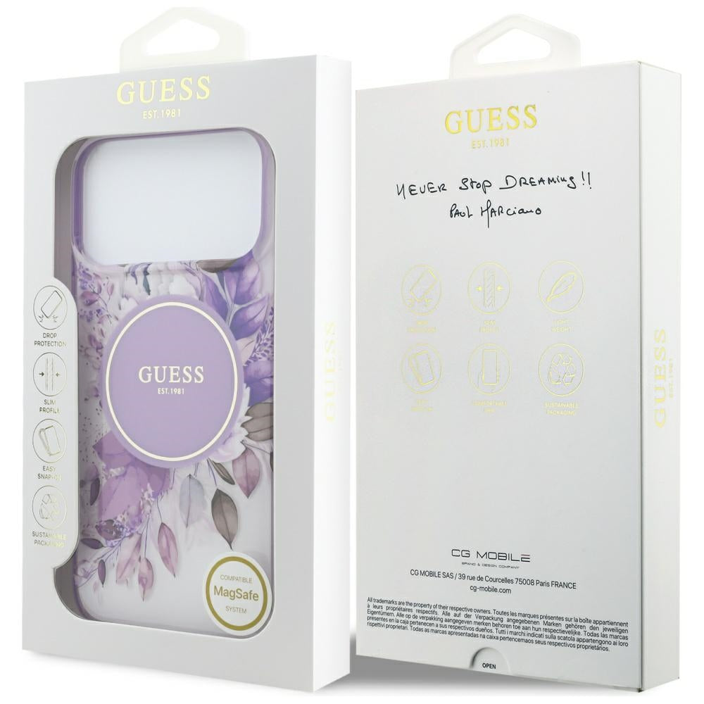 Husa de protectie Guess compatibil cu iPhone 18 Pro / iPhone 17 Pro, Mov