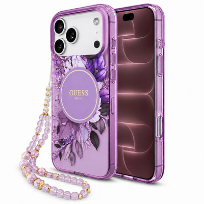 Husa de protectie Guess compatibil cu iPhone 17 Pro Max / iPhone 18 Pro Max, Mov