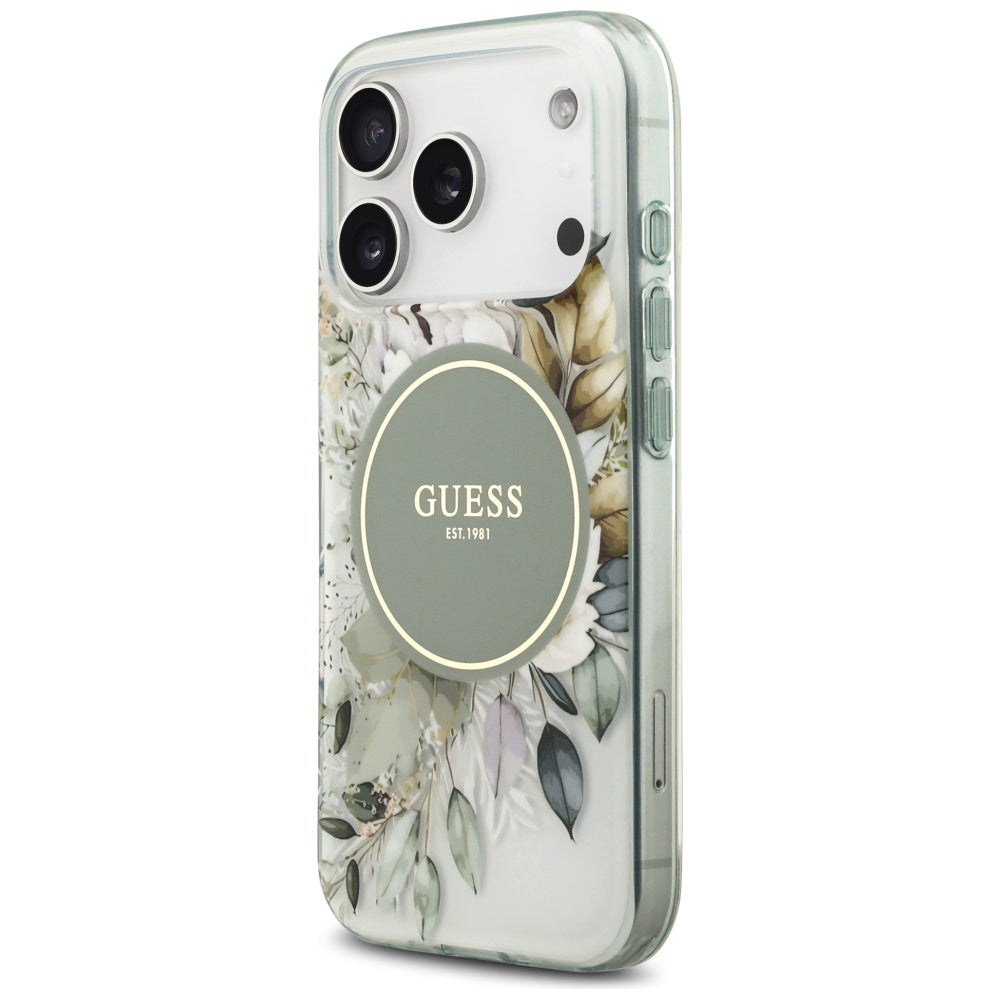 Husa de protectie Guess compatibil cu iPhone 17 Pro Max / iPhone 18 Pro Max, Verde