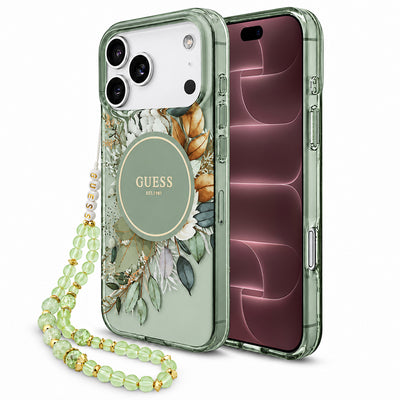 Husa de protectie Guess compatibil cu iPhone 17 Pro Max / iPhone 18 Pro Max, Verde