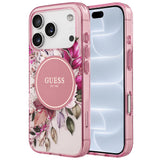 Husa de protectie Guess IML compatibil cu iPhone 18 Pro / iPhone 17 Pro, Roz