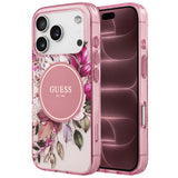 Husa de protectie Guess IML compatibil cu iPhone 18 Pro Max / iPhone 17 Pro Max, Roz