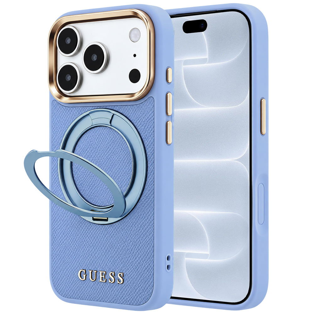 Husa de protectie Guess compatibil cu iPhone 17 Pro / iPhone 18 Pro, Albastru