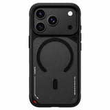 Husa de protectie Blueo Frosted Heat Dissipation Stand MagSafe compatibil cu iPhone 17 Pro Max / iPhone 18 Pro Max, Negru
