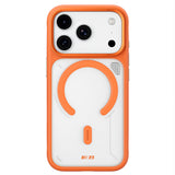 Husa de protectie Blueo compatibil cu iPhone 17 Pro / iPhone 18 Pro, Portocaliu