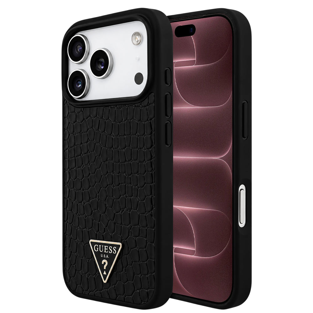 Husa de protectie Guess compatibil cu iPhone 17 Pro Max / iPhone 18 Pro Max, Negru
