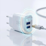 3mk FlowPower hálózati töltő, 2x USB, 10 W
