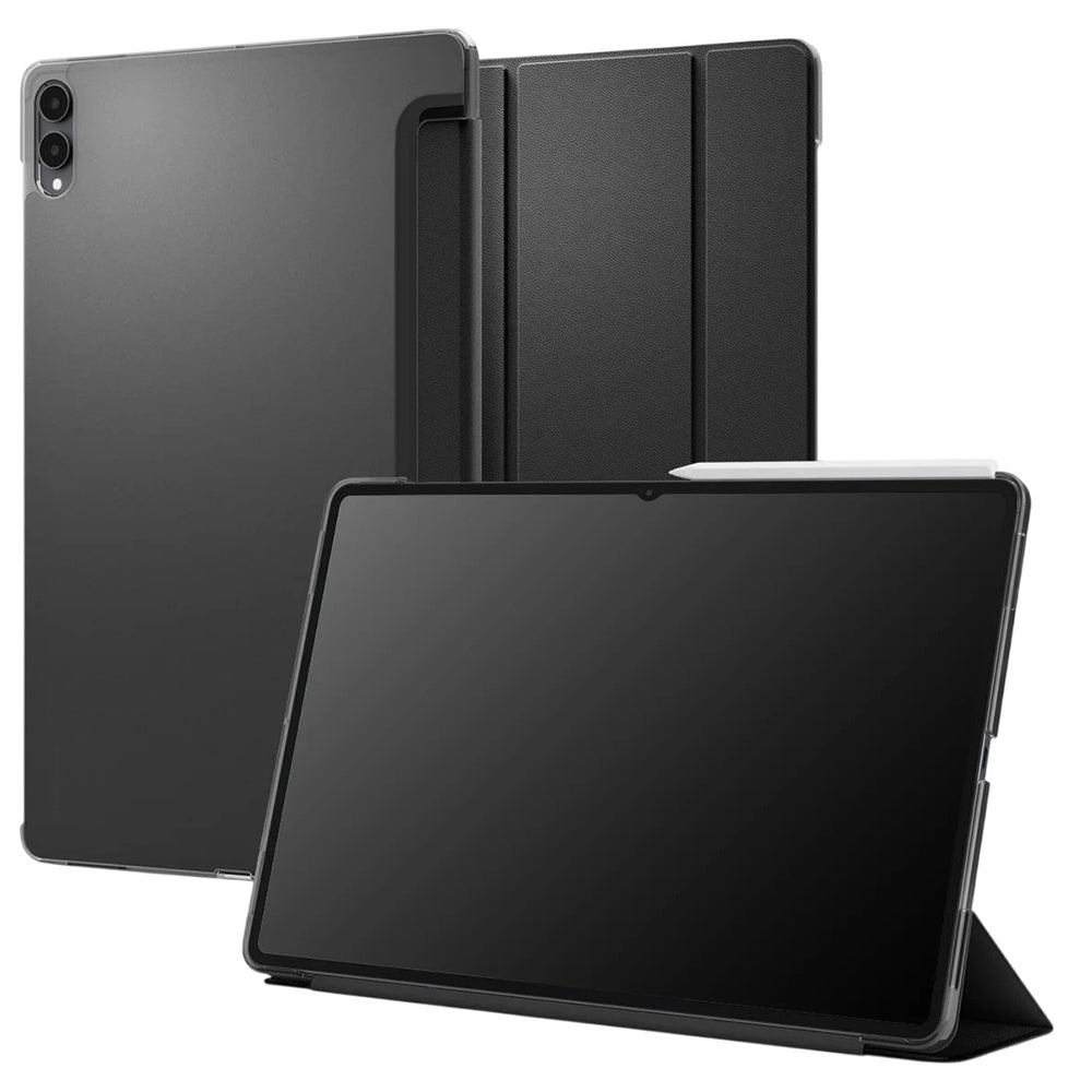 Husa de protectie tableta Spigen Liquid Air Folio compatibil cu Samsung Galaxy Tab S12 Ultra / Tab S11 Ultra, Negru