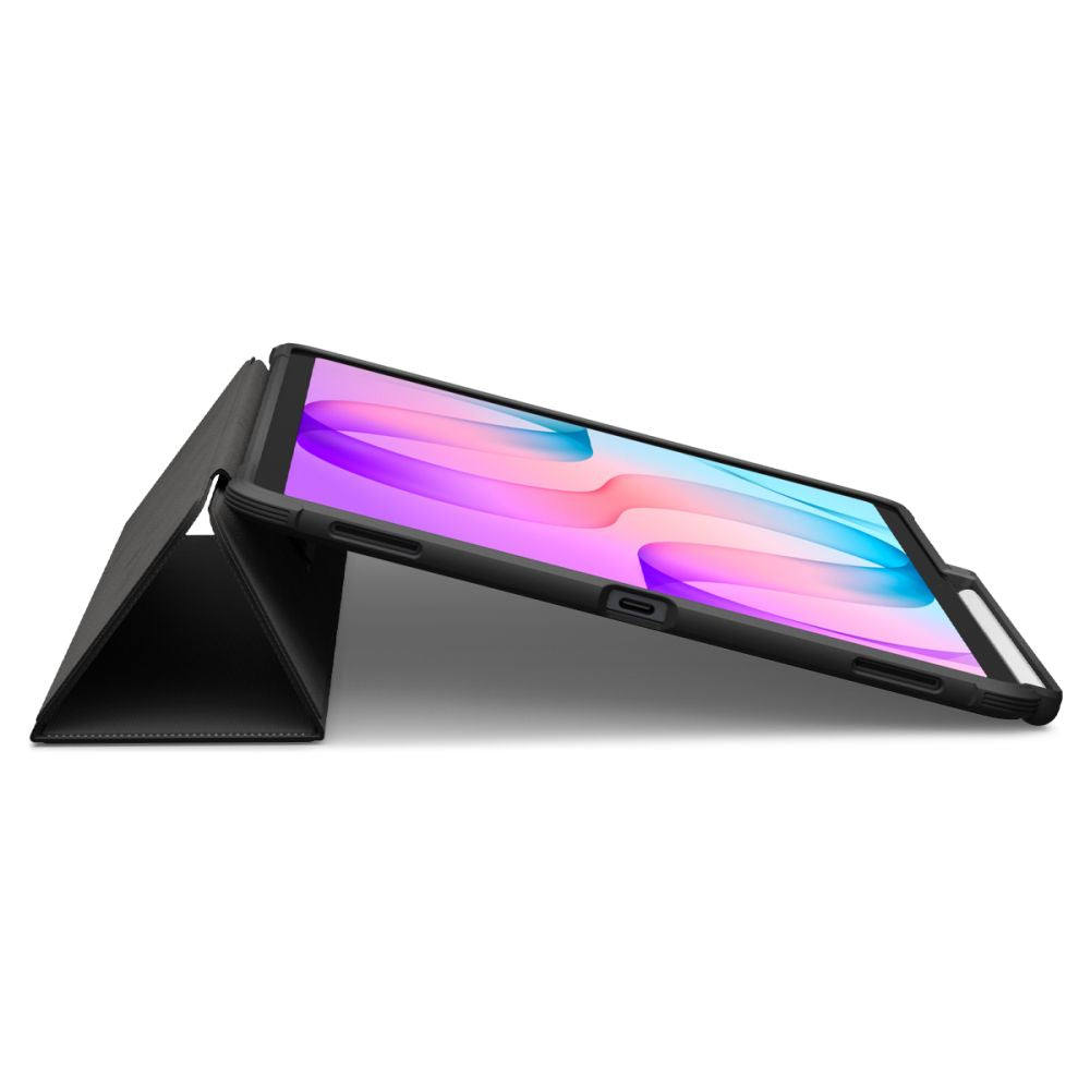 Husa de protectie tableta Spigen Rugged Armor Pro compatibil cu Samsung Galaxy Tab S12 Plus, Negru
