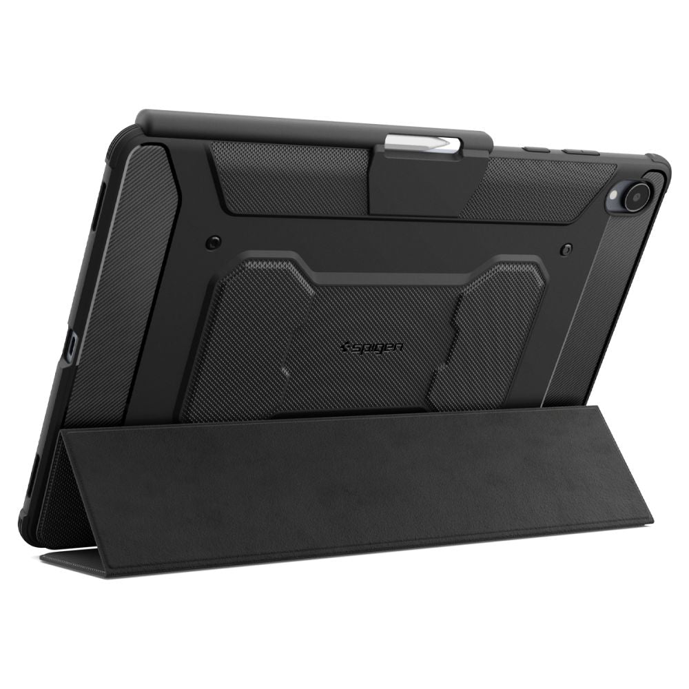 Husa de protectie tableta Spigen Rugged Armor Pro compatibil cu Samsung Galaxy Tab S12 Plus, Negru