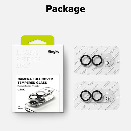 Ringke védőfólia iPhone Duo készülékhez, átlátszó