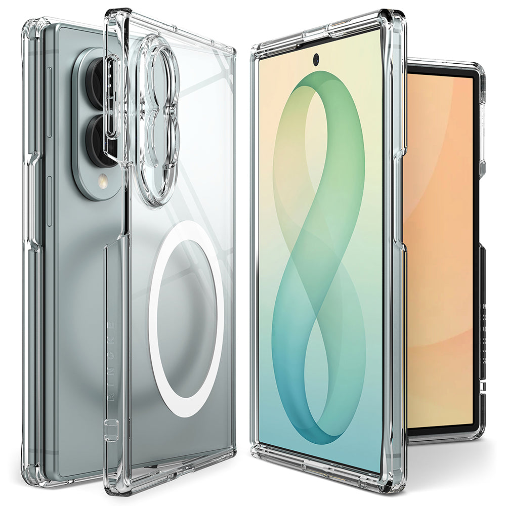 Husa de protectie Ringke Fusion compatibil cu Samsung Galaxy Z Fold8, Transparent