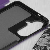 Husa de protectie Techsuit eFold Series compatibil cu Samsung Galaxy S26 FE, Mov