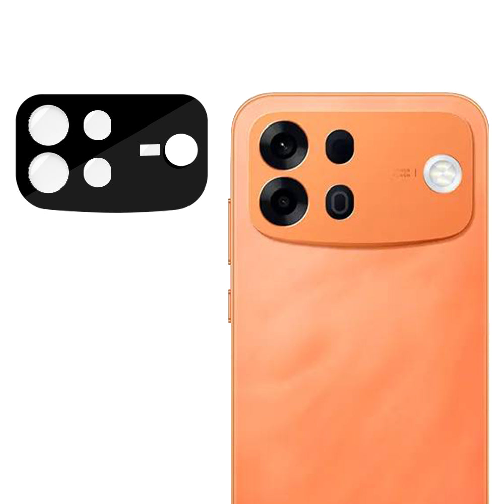 Folie de protectie Techsuit Full Camera Glass compatibil cu Oppo A7 Pro Max, Negru