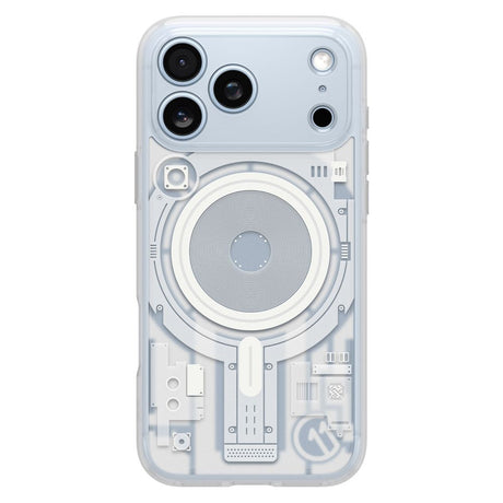 Husa de protectie Spigen C11 Ultra Hybrid compatibil cu iPhone 17 Pro / iPhone 18 Pro, Alb