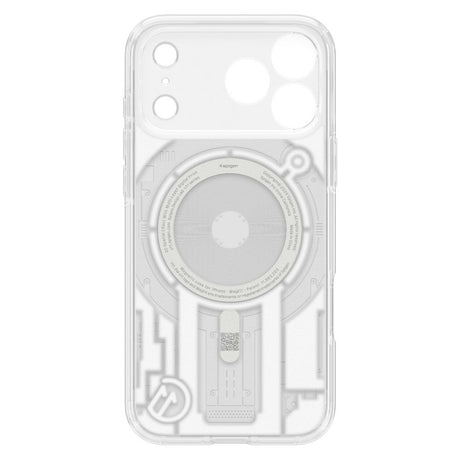 Husa de protectie Spigen C11 Ultra Hybrid compatibil cu iPhone 17 Pro / iPhone 18 Pro, Alb