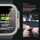 Rama & Folie pentru Apple Watch Ultra 4 / 3 / 2 / 1 (49mm) - Spigen Bezel Tune (ACS11595) - Silver