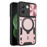 Husa de protectie Techsuit CamGuard Pro compatibil cu Xiaomi Redmi Note 17 Pro Max, Roz Auriu