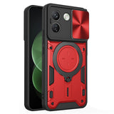 Husa de protectie Techsuit CamGuard Pro compatibil cu Xiaomi Redmi Note 17 Pro Max, Roșu