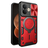 Husa de protectie Techsuit CamGuard Pro compatibil cu Xiaomi Redmi Note 17 Pro 5G, Roșu
