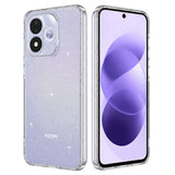 Husa de protectie Techsuit SparkleSkin Series compatibil cu Xiaomi Redmi Note 17 4G / Redmi Note 17 5G, Transparent