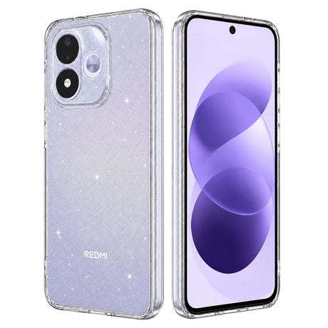 Techsuit SparkleSkin Series átlátszó tok Xiaomi Redmi Note 17 4G / Redmi Note 17 5G telefonhoz