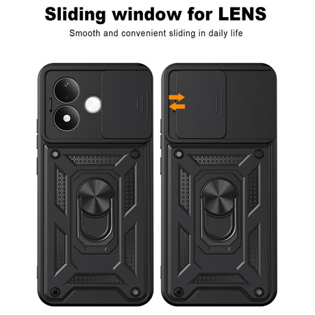 Husa de protectie Techsuit CamShield Series compatibil cu Xiaomi Redmi Note 17 Pro 5G, Roz