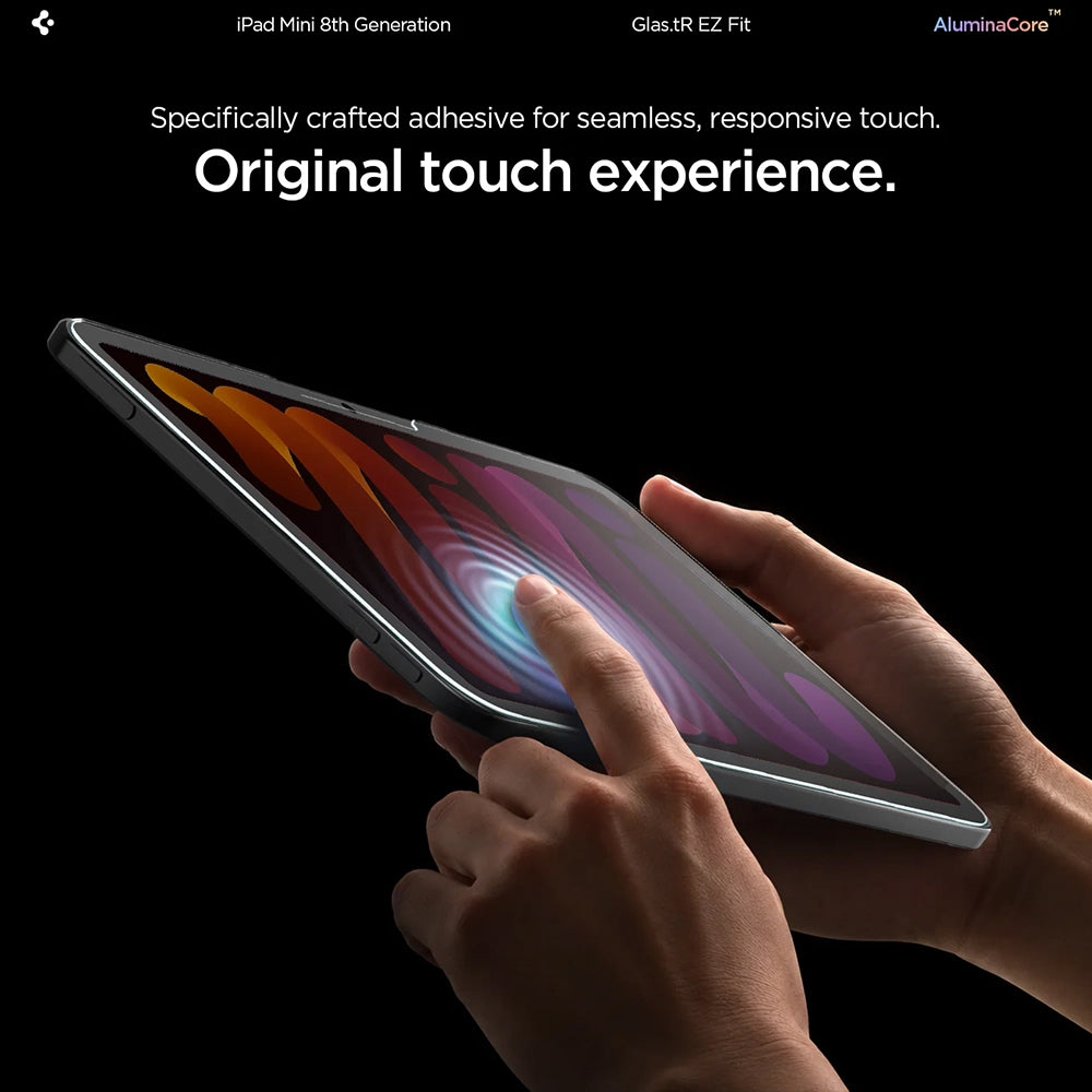 Spigen védőfólia iPad Mini 8 (2026) tablethez, átlátszó