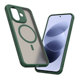 Husa de protectie Techsuit HaloFrost II cu inel magnetic compatibil cu Xiaomi Redmi Note 17 4G / Redmi Note 17 5G, Verde