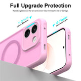 Husa de protectie Techsuit HaloFrost II cu inel magnetic compatibil cu Xiaomi Redmi Note 17 Pro 5G, Roz